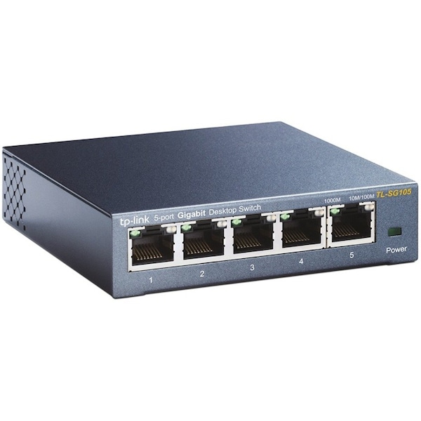Tp-Link 5 Port Desktop Gigabit Switch, TLSG105 TLSG105 | Zoro